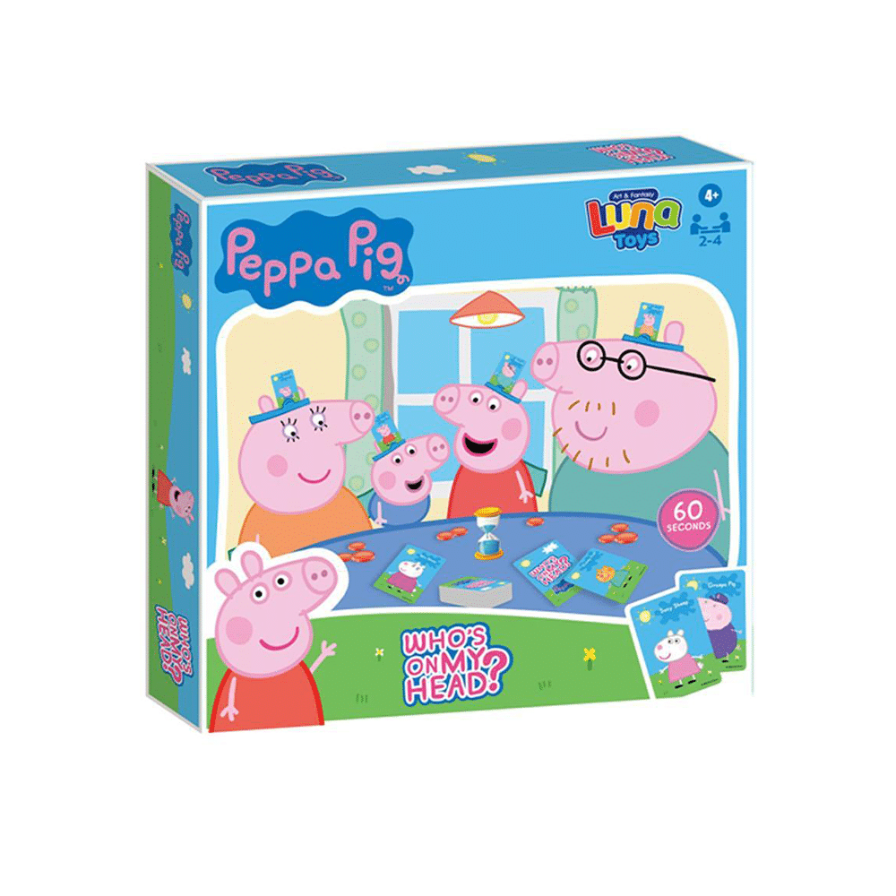 Επιτραπεζιο Ποιος Ειναι Στο Κεφαλι Peppa Pig 27Χ4Χ26Ek