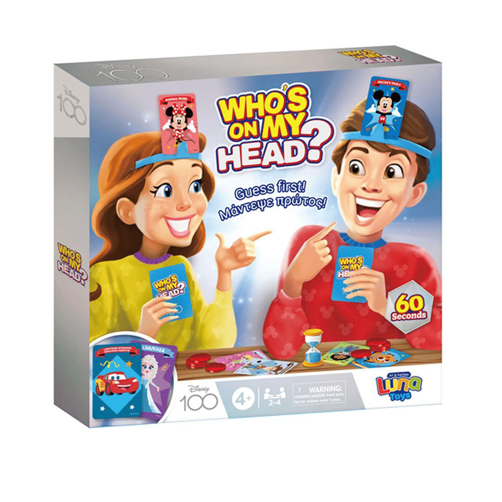 Επιτραπεζιο Ποιος Ειναι Στο Κεφαλι Mickey Mouse 27Χ4Χ26Ek