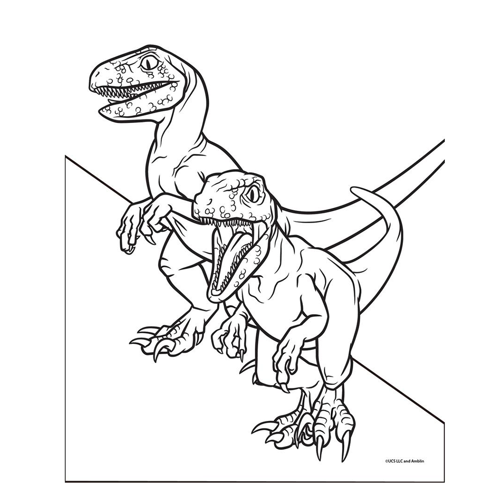 DIAKAKISΠροσχεδιασμένες Σελίδες Χρωματισμού 24Φ  1Σελίδα Αυτοκόλλητα 6Μαρκαδόροι  Μίνι Jurassic Worldpapell.gr