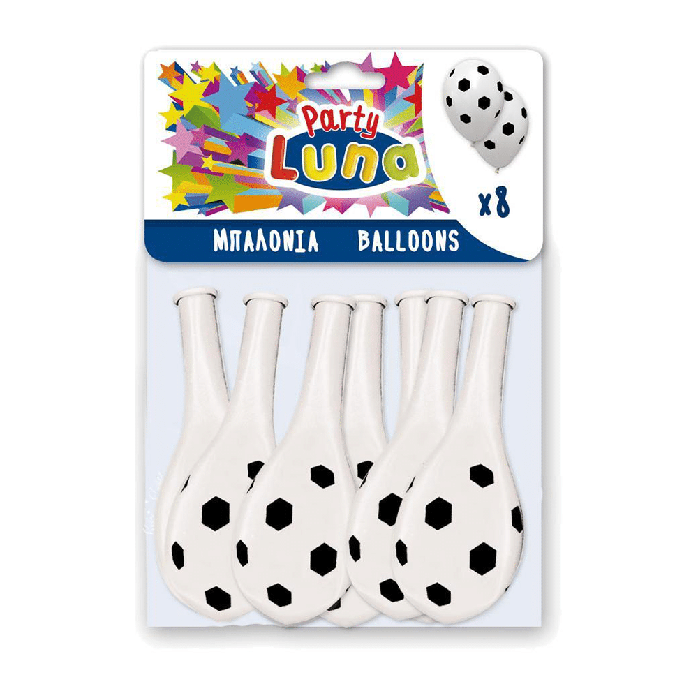 LUNAΜπαλόνια Μπάλα Ποδοσφαίρου 8 Τμχ 32εκpapell.gr