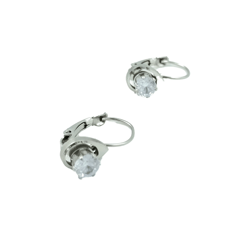 papell.grΣκουλαρικια Stainless Steel Κρεμαστα Δακρυ Με Πετραδιpapell.gr