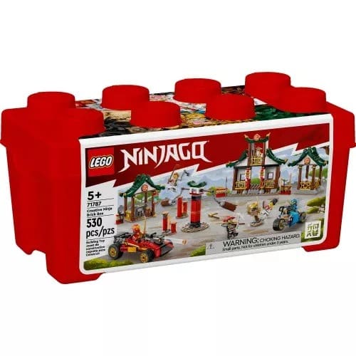 71787 Lego Ninjago Δημιουργικο Νιντζα Κουτι Με Τουβλακια