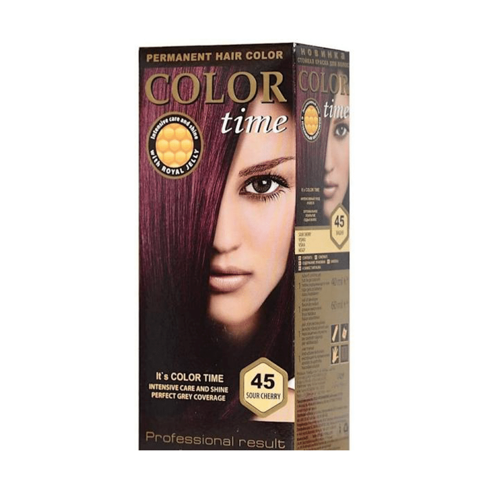 Color TimeColor Time Μόνιμη Βαφή Μαλλιών Gel Nο45- Sour Cherrypapell.gr