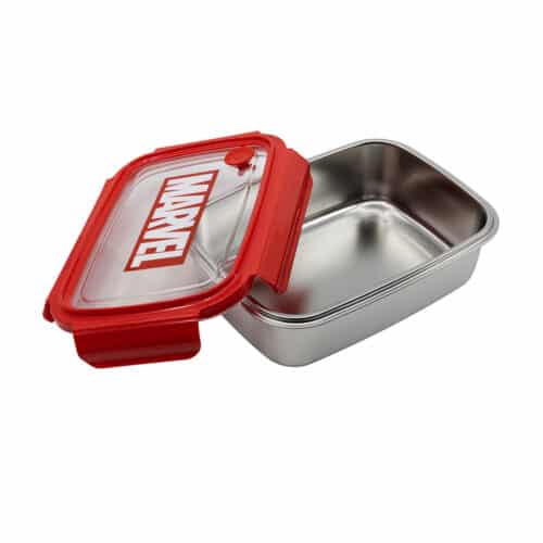 Marvel Φαγητοδοχειο Stainless Steel Rectangular Sandwich Box