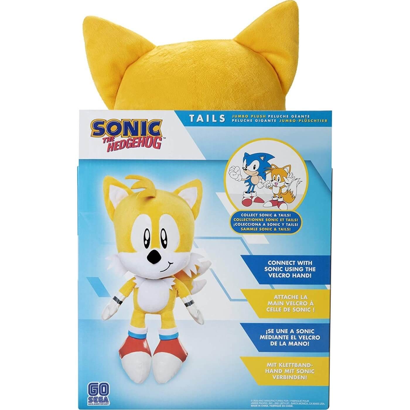 Jakks Pacific Sonic The Hedgehog Tails Λουτρινο 50 Εκ.