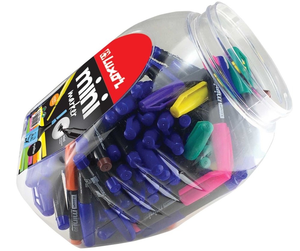 Μαρκαδορος Ανεξιτηλος Luxor Mini 50 1-2Mm - Μπλε