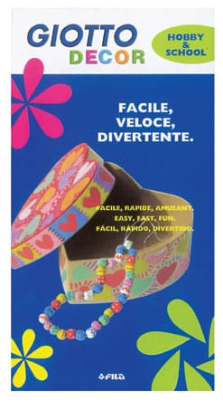 Giotto Neon Πρασινο Μαρκαδορος Υφασματος Decor Textile