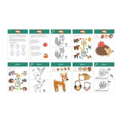 DodoMon Puzzle &Amp; Games Zoology For Babies – Η Ζωη Στο Δασος Do200108papell.gr