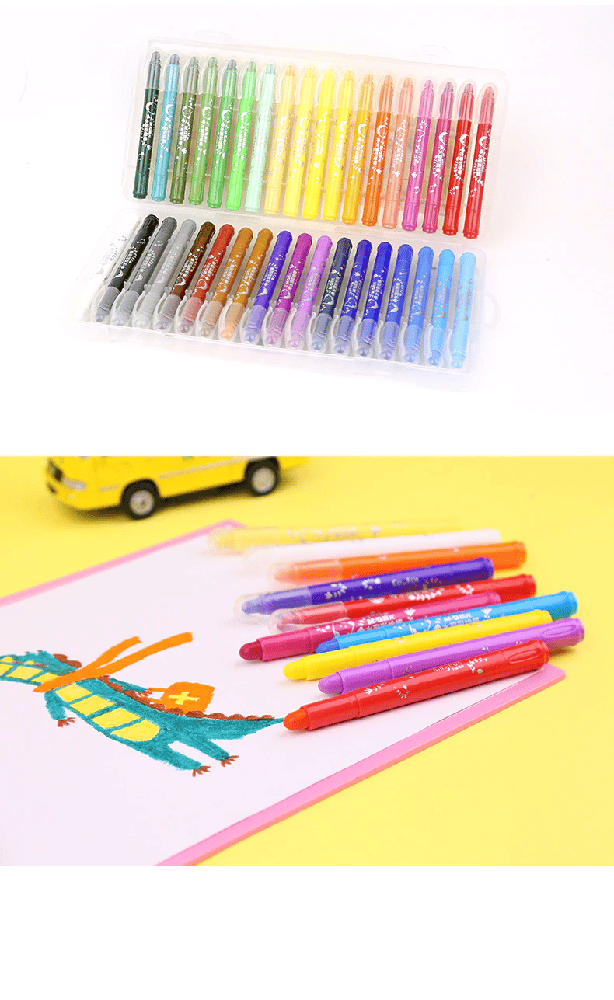 M&Amp;G Twistable Crayons 12 Colors