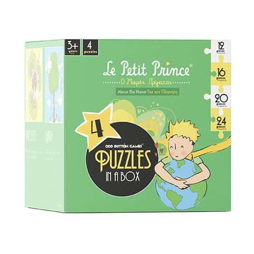 4-1 Puzzle Little Prince And The Planet – Ο Μικρος Πριγκηπας Και Ο Πλανητης