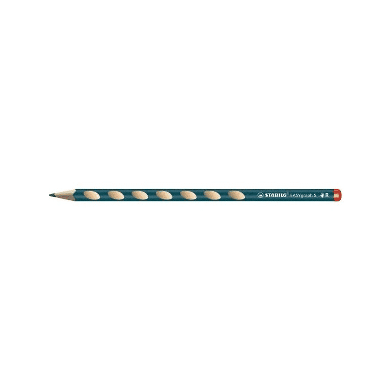 Stabilo Μολυβι Easygraph S Slim Για Δεξιοχειρες Hb Σκουρο Πρασινο 326