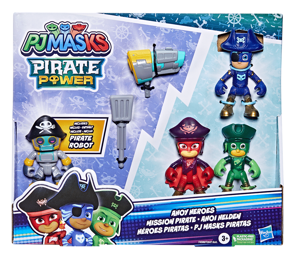Hasbro Pj Masks Hero Vs Villain Ahoy Heroes Mission Pirate