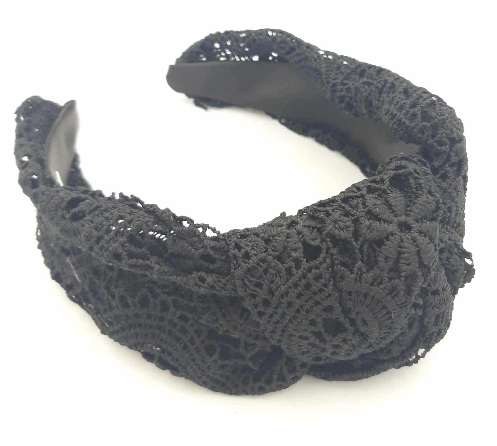 Στεκα Χειροποιητη Πλεκτη Με Κομπο Στην Κορυφη