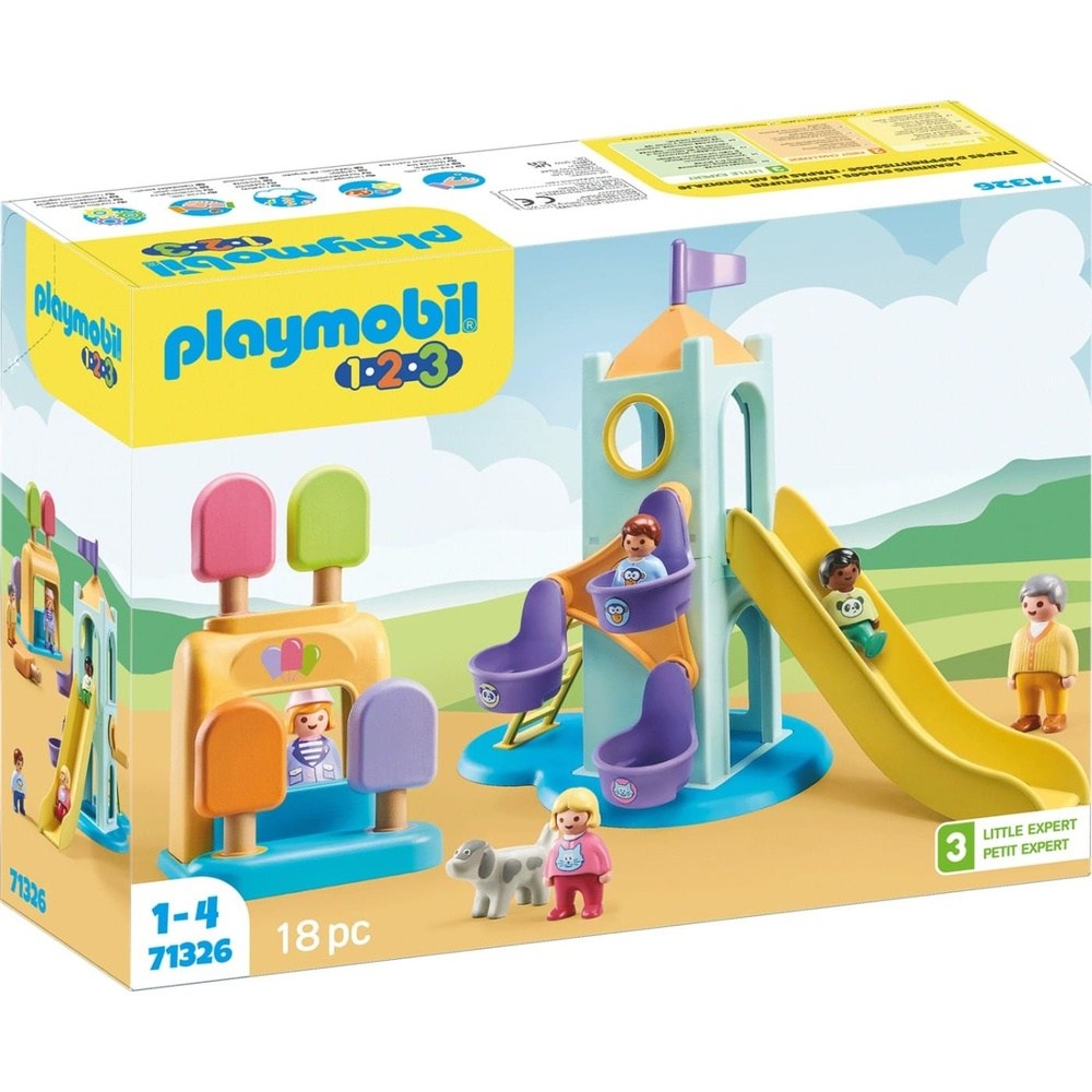 71326 Playmobil 1.2.3 Διασκeδαση Στην Παιδικh Χαρa