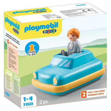 71323 Playmobil 1.2.3 Συγκρουoμενο Αυτοκινητaκι