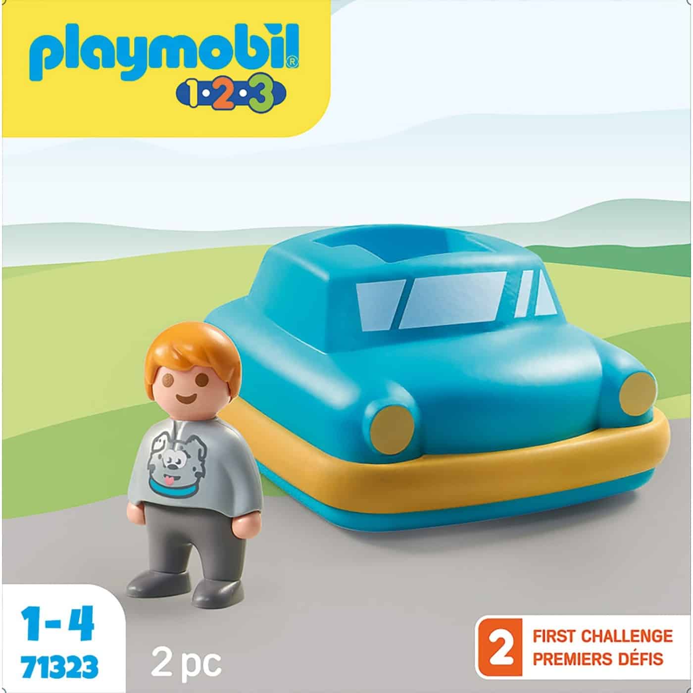 71323 Playmobil 1.2.3 Συγκρουoμενο Αυτοκινητaκι
