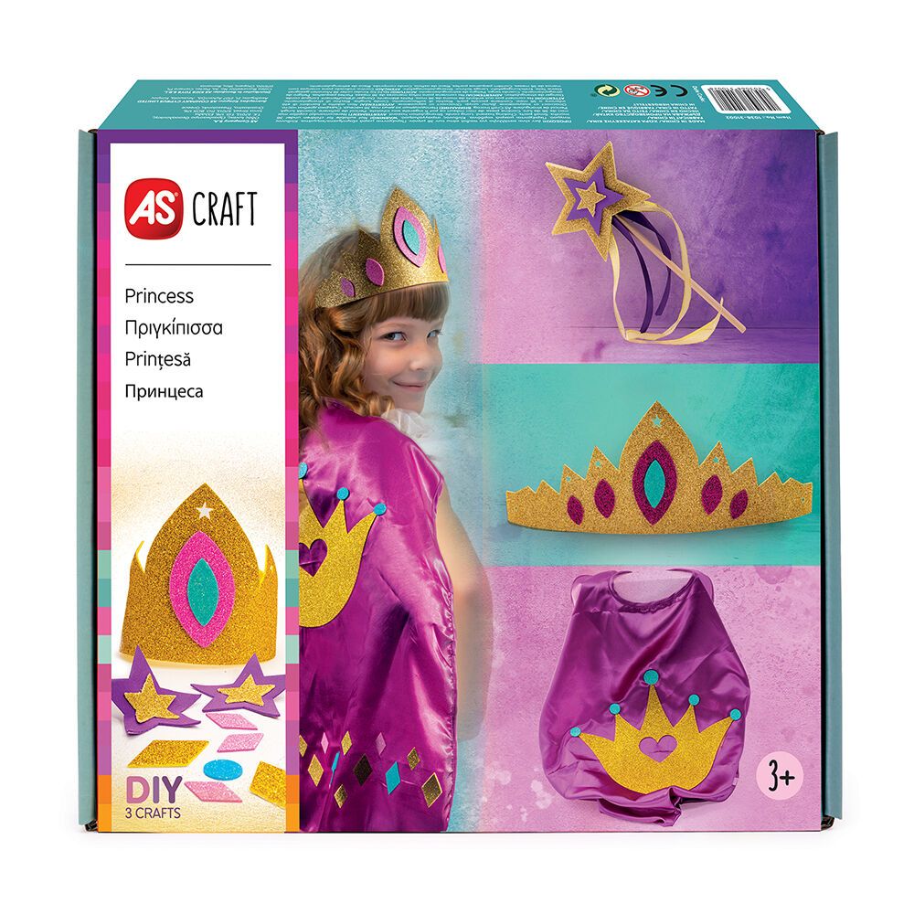 As Craft Πριγκιπισσα Παιχνιδι Με 3 Χειροτεχνιες Diy