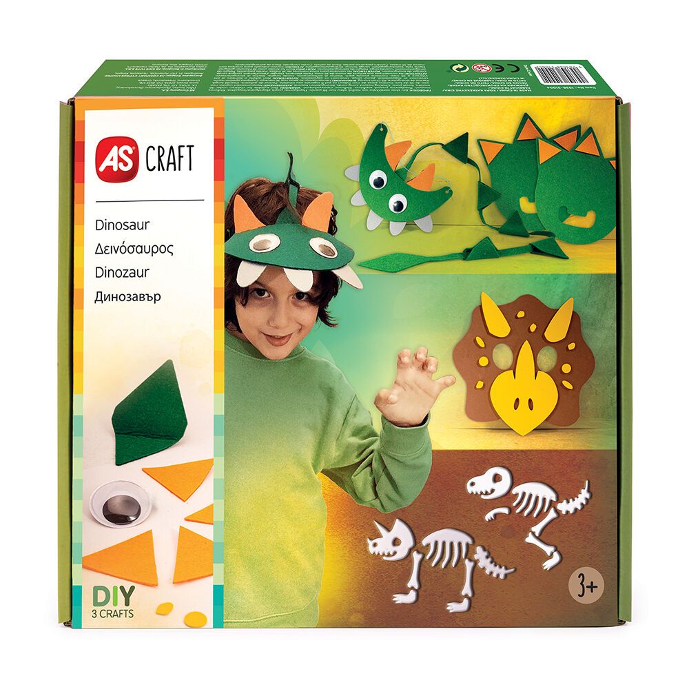 As Craft Δεινοσαυρος Παιχνιδι Με 3 Χειροτεχνιες Diy