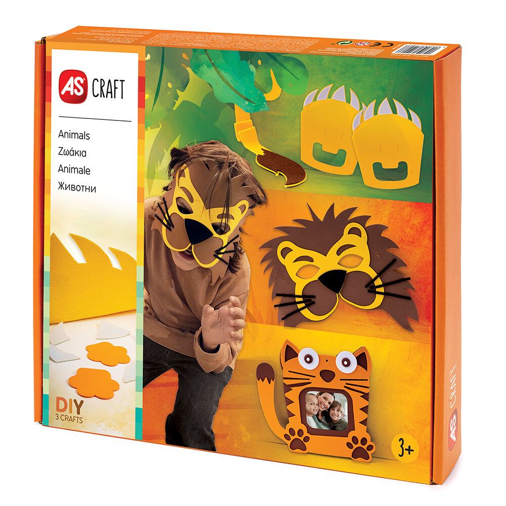 As Craft Ζωακια Παιχνιδι Με 3 Χειροτεχνιες Diy