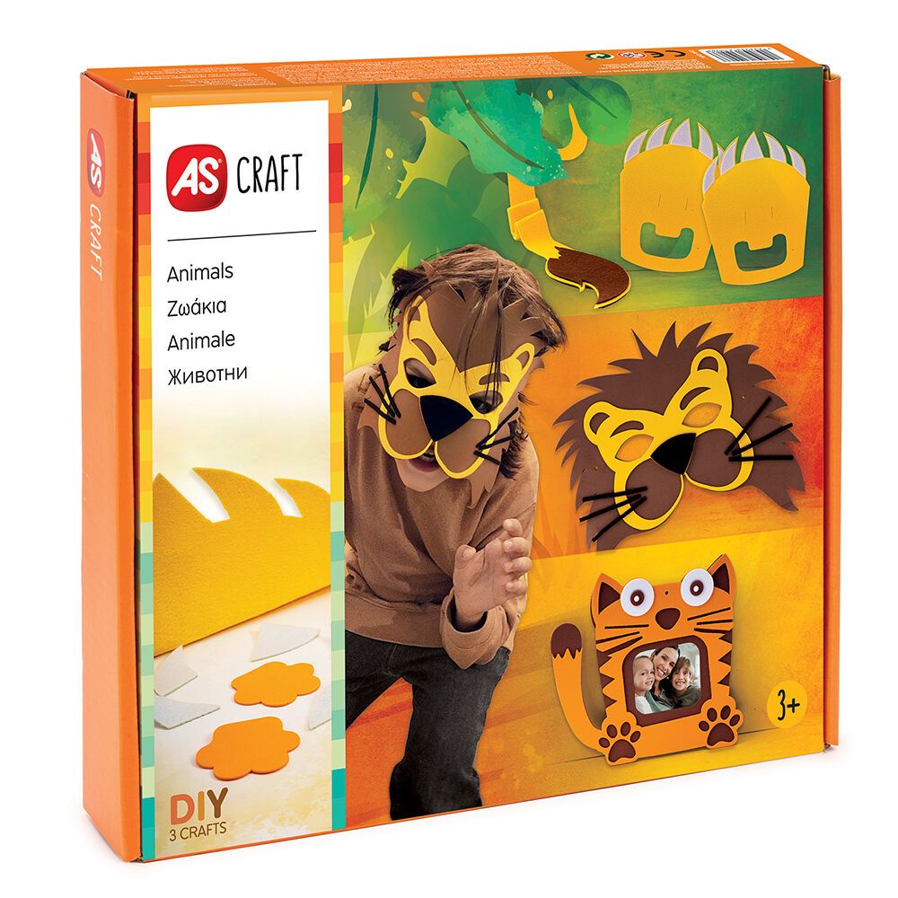 As Craft Ζωακια Παιχνιδι Με 3 Χειροτεχνιες Diy