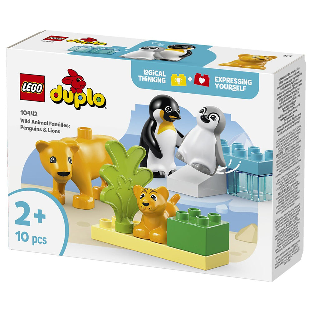 Lego10442 Lego Duplo  Wild Animal Families: Penguins and Lionspapell.gr