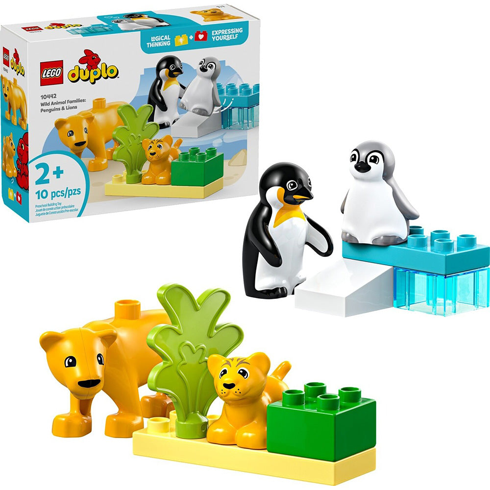 Lego10442 Lego Duplo  Wild Animal Families: Penguins and Lionspapell.gr