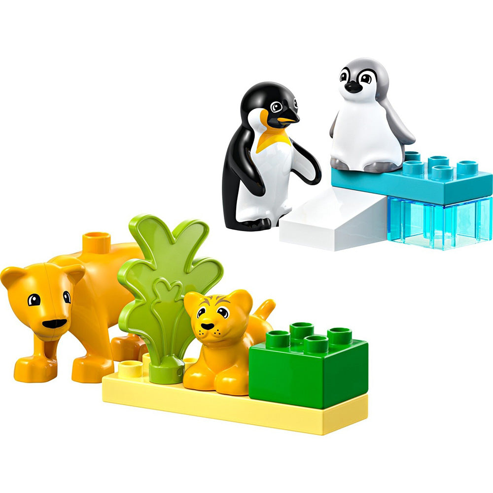 Lego10442 Lego Duplo  Wild Animal Families: Penguins and Lionspapell.gr