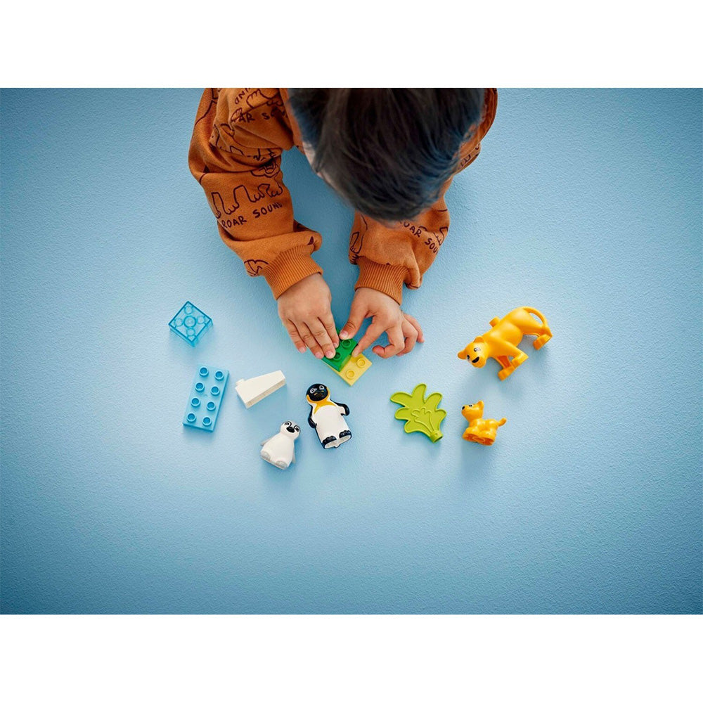 Lego10442 Lego Duplo  Wild Animal Families: Penguins and Lionspapell.gr