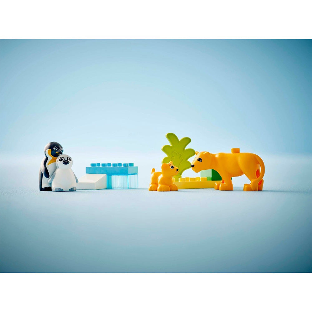Lego10442 Lego Duplo  Wild Animal Families: Penguins and Lionspapell.gr
