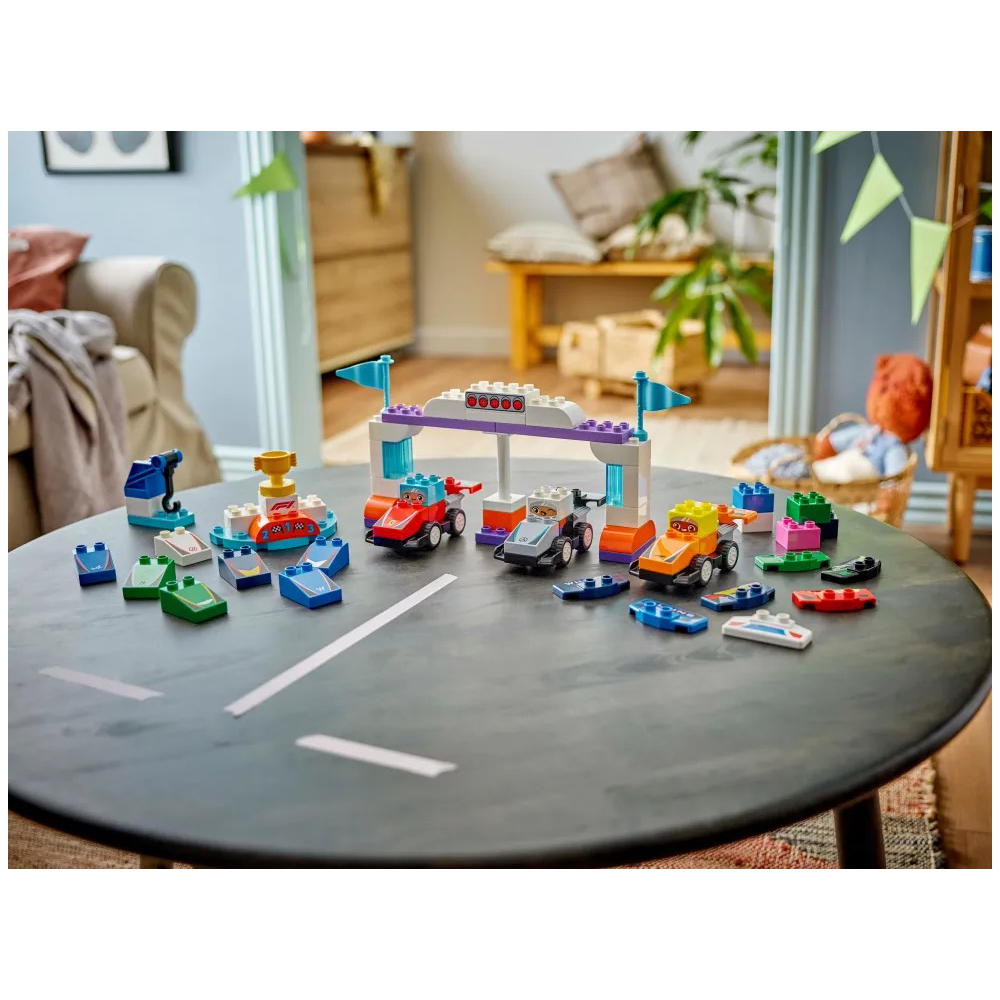 Lego10445 Lego Duplo F1 Team Race Cars & Driverspapell.gr