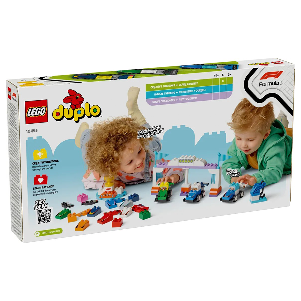 Lego10445 Lego Duplo F1 Team Race Cars & Driverspapell.gr