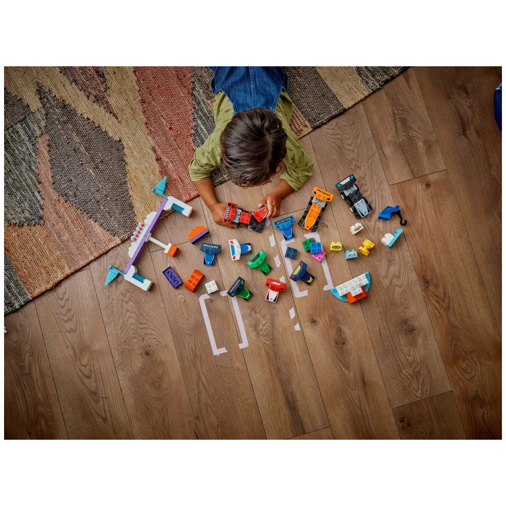 Lego10445 Lego Duplo F1 Team Race Cars & Driverspapell.gr