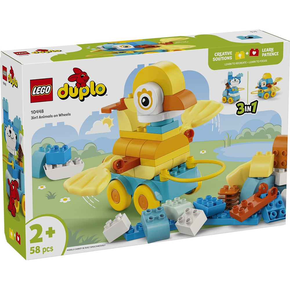 10448 Lego Dublo 3 In 1 Animals On Wheels