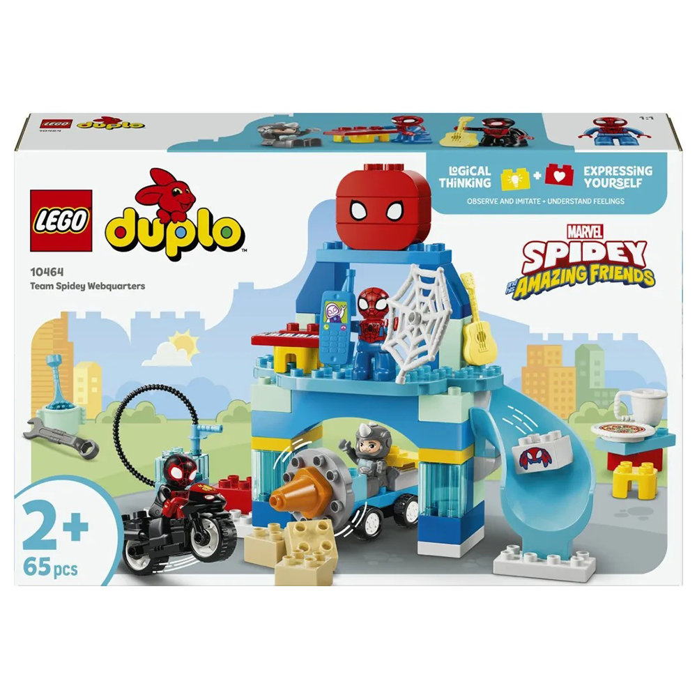 10464 Lego Duplo Marvel Team Spidey Webquarters