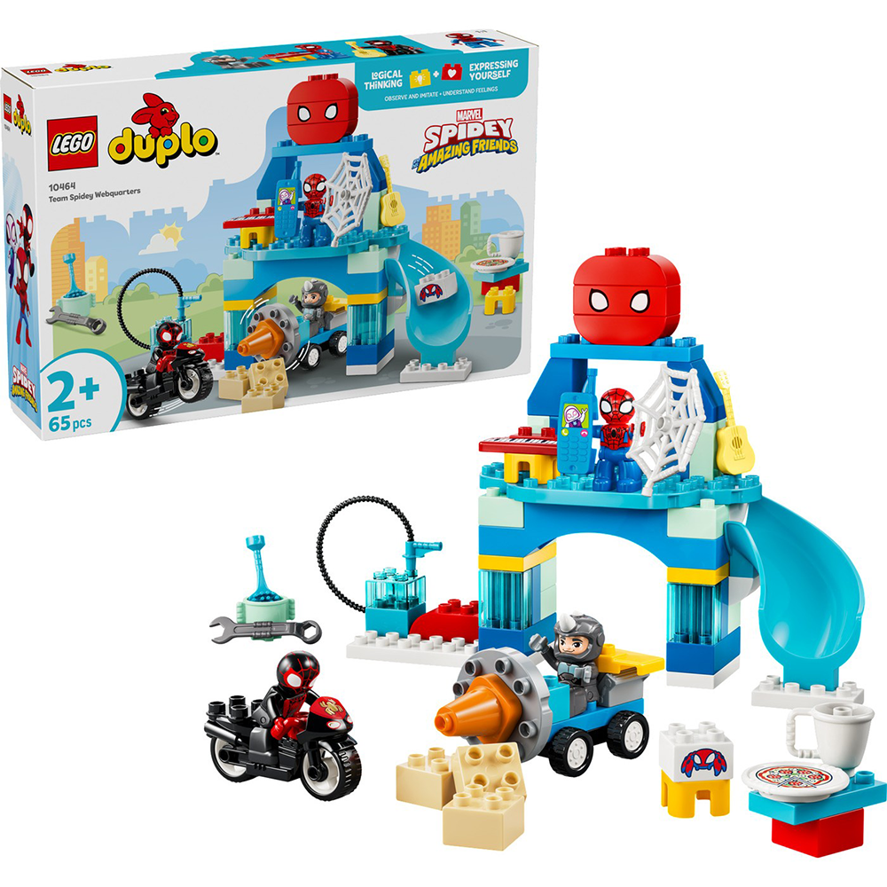 10464 Lego Duplo Marvel Team Spidey Webquarters