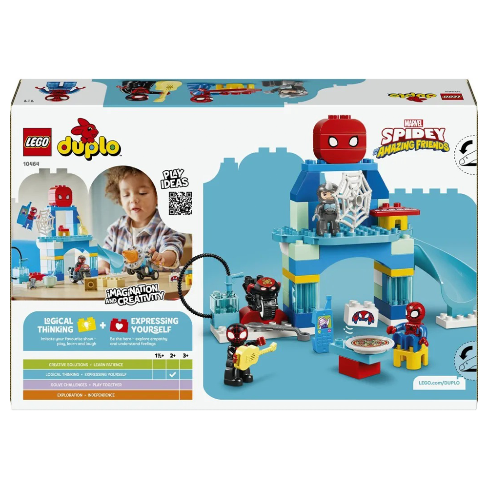 10464 Lego Duplo Marvel Team Spidey Webquarters