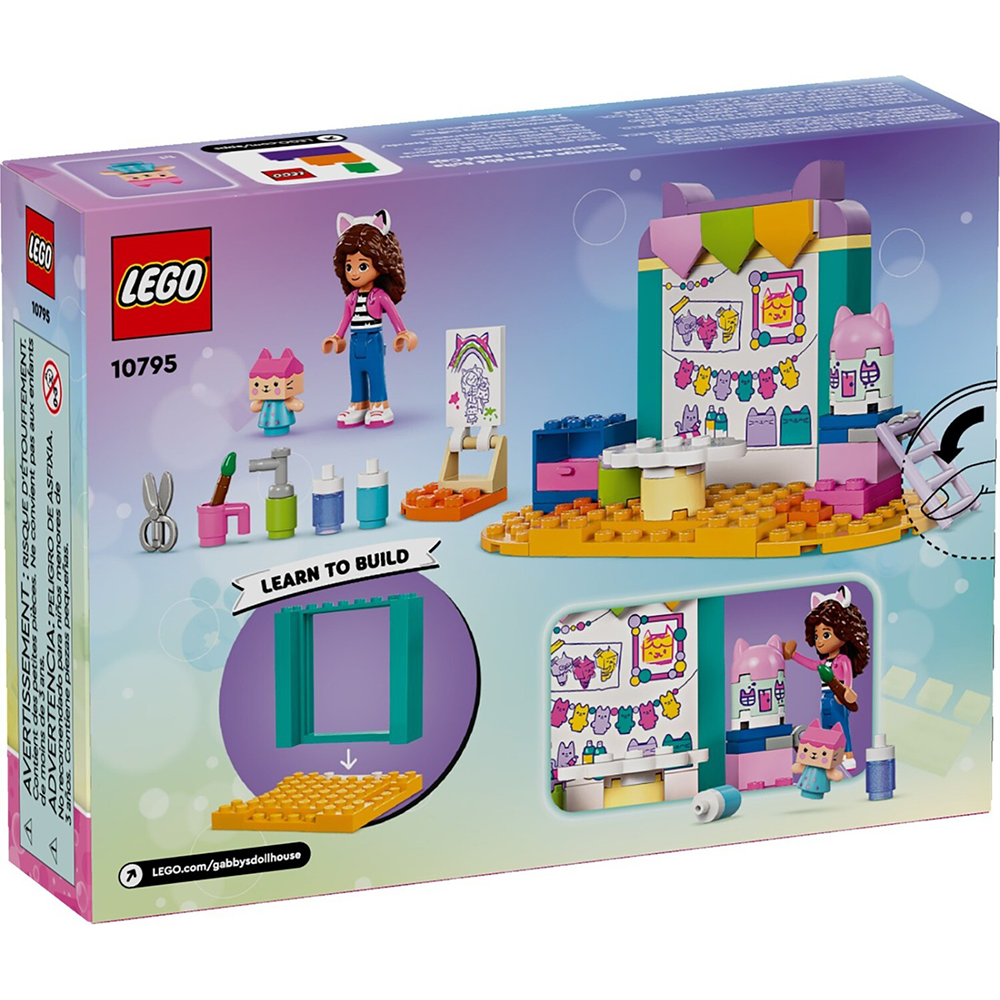 10795 Lego Gabbys Dollhouse Κατασκευές Με Το Μωρό Κουτάκι