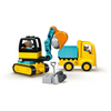 Lego10931 Lego Duplo Construction Φορτηγό Και Ερπυστριοφόρος Εκσκαφέαςpapell.gr
