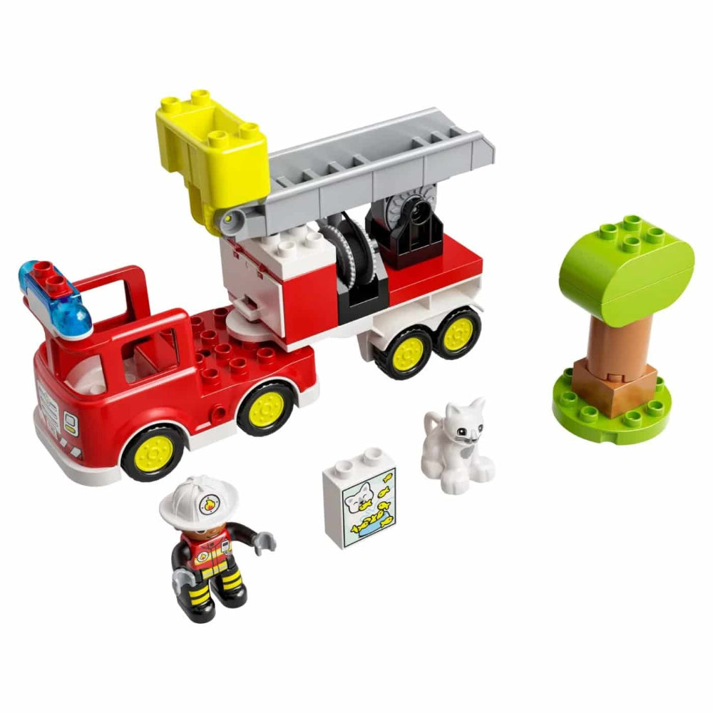 Lego10969 Lego Duplo Fire Truck Πυροσβεστικό Φορτηγόpapell.gr