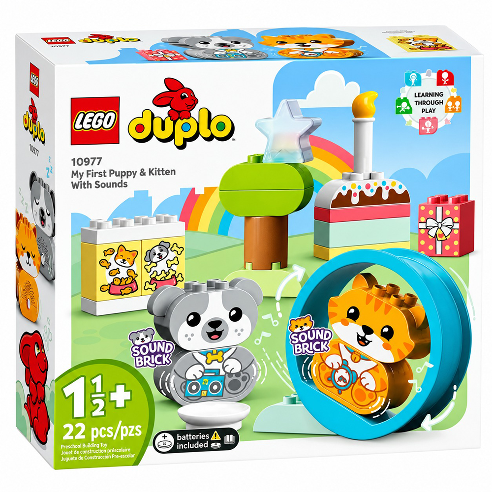 10977 Lego Duplo My First Puppy And Kitten With Sounds
