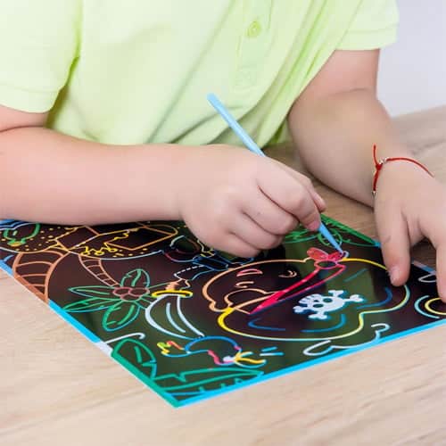 DodoScratch Card Pirate – Ζωγραφικη Με Ξυστο Πειρατης Do300191papell.gr