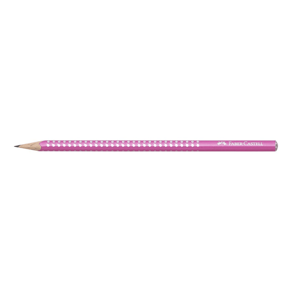Faber Castell Μολυβι Grip Ii Sparkle Ροζ