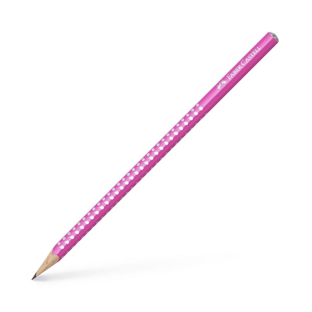 Faber Castell Μολυβι Grip Ii Sparkle Ροζ