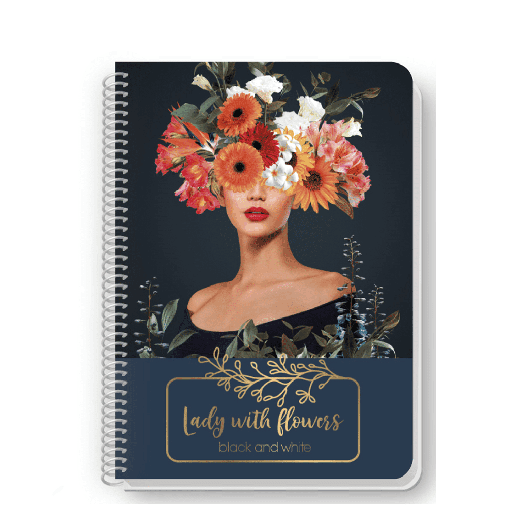 BLACK & WHITEBlack & White Τετραδιο Σπιραλ Ladypapell.gr