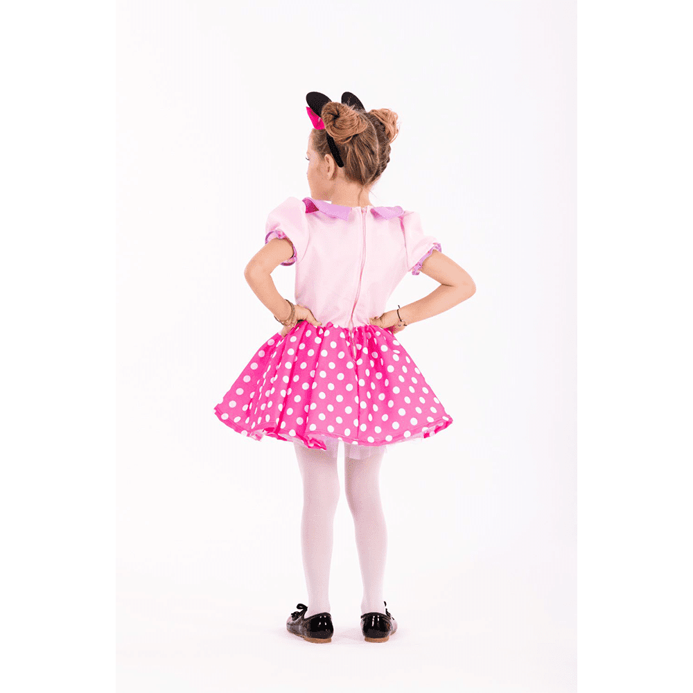 Fun Fashion Αποκριατικη Στολη Pink Mouse