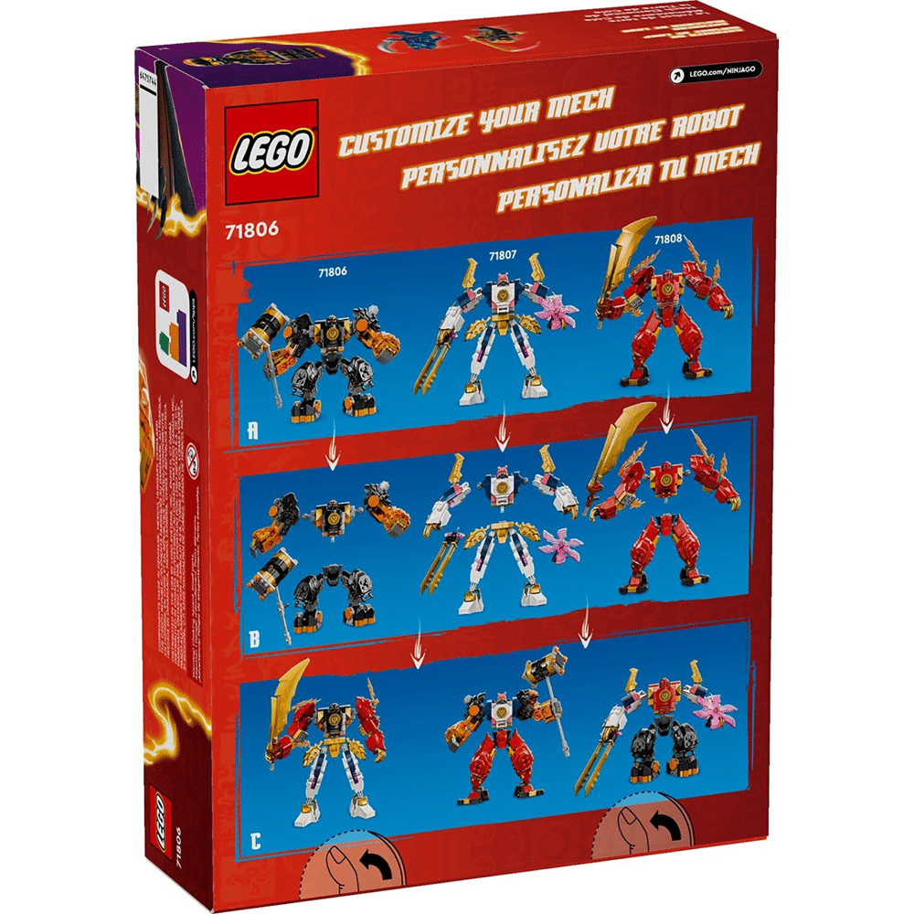 Lego71806 Lego Ninjago Cole'S Elemental Earth Mechpapell.gr