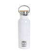 Ecolife Bamboo Lid Λευκο Μεταλλικο Θερμος 500 Ml