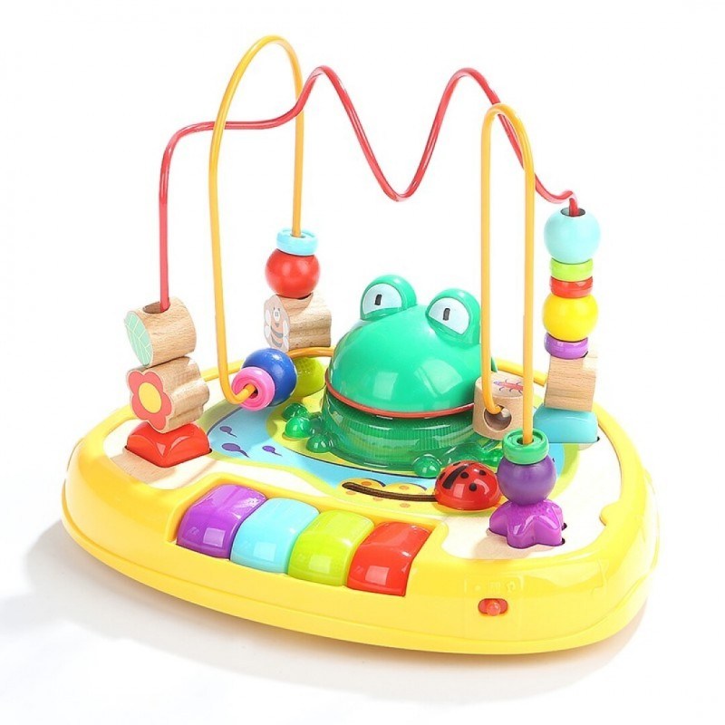 Top Bright Sound Frog Bead Maze Μουσικο Βατραχι