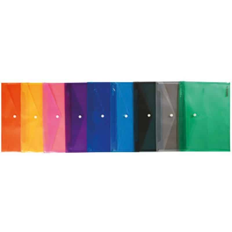 Premium Φακελος Κουμπι Α5 Πορτοκαλι