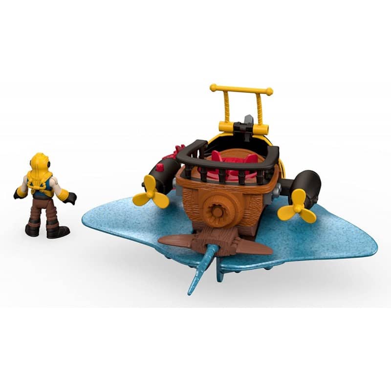 Imaginext Captain Nemo &Amp; Stingray